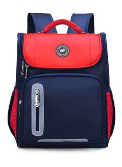Buy Ergonomic School Bag - Red Blue in UAE