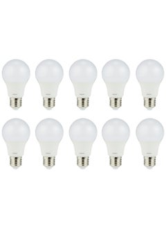 اشتري Osram Led Value Classic A Frosted 5.5W Screw Base E27 Cool White 4000K Pack Of 10 في الامارات