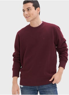 Buy Logo Crew Neck Sweatshirt in UAE