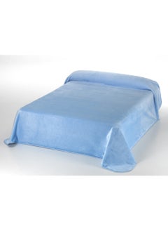 Buy MORA Color Blanket King Size 220x240CM B93 - Blue in UAE