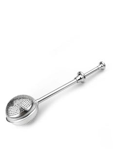 اشتري Durable Fine Mesh Strainer Infusing Ball Spoon Filter Stainless Steel Strainer To Brew Loose Leaf Tea Spices & Seasonings في الامارات