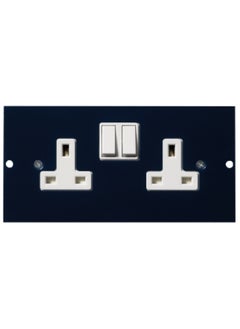 Buy Schneider Electric Mita - 87 mm mounting plate - twin switched socket-outlet (DE) - INS55301 in UAE