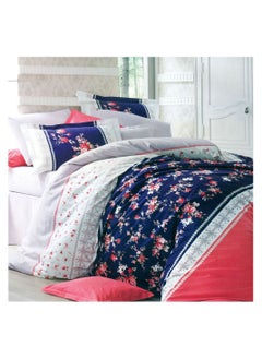 Buy Flat Bed sheet Set 100% Cotton 3 pieces size 180 x 250 cm Model 1007 from Family Bed in Egypt