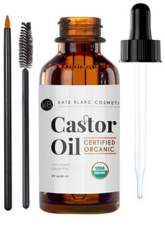 Buy Castor Oil, Eyelash Growth Serum, All Natural Moisturizing, Strengthen And Grow Restorative Hair Serum, for Eyelashes and Eyebrows and Hair 60ml in Saudi Arabia