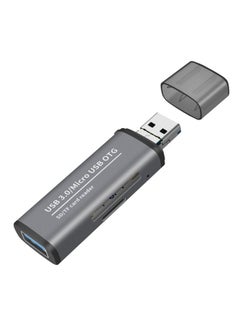 Buy ADS-102 USB Multi-function OTG Card Reader(Grey) in Saudi Arabia