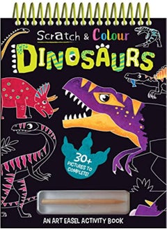 Buy Scratch and Colour Dinosaurs in UAE