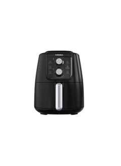 Buy Tornado Air Fryer, Manual Control, Black x Silver THF-1554M-XL-BS in Egypt