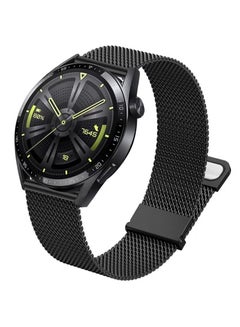 Buy Metal Strap Compatible with Huawei Watch GT3 46mm 22mm Metal Replacement Strap Dual Magnetic Adjustable Strap for Huawei Watch GT3 46mm/GT2 46mm/GT Classic/Galaxy Watch 46mm/Galaxy Watch 3 45mm in Saudi Arabia