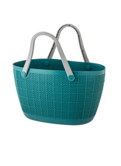 Buy Plastic Basket For Travel And Thermos Blue 10 Liters in Saudi Arabia