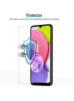 Buy Screen Protector Clear Tempered Glass For Samsung Galaxy A13 5G in Saudi Arabia