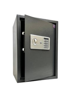 اشتري Digital Safe - Compact Steel Money Security Box with Electronic Keypad and 2 Manual Override Keys ( Black ) Colour By LOTFY GROUP ( H50 * W35 * D31 CM ) في مصر