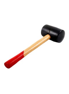 Buy Rubber Mallet Anti-Slip Wooden Handle Soft  16 oz in Saudi Arabia