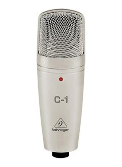 Buy Behringer Studio Condenser Microphone C1, Silver, C1/B, C-1 in Egypt