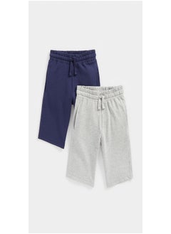 اشتري Grey and Navy Shorts 2 Pack في السعودية