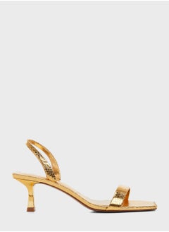 Buy Ankle Strap Mid Heel Sandals in UAE