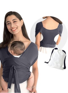 Buy Infant Wrap Adjustable Baby Carrier for Newborn Babies and Children in Saudi Arabia