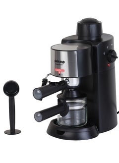 Buy Espresso and cappuccino coffee maker with high pressure 3.5 bar and power 800 watts Black in Saudi Arabia