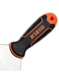 اشتري Crown Scraper with Progrip Handle, Steel Paint Scraper Tool for Wallpaper Stripping, Mirror Finish. Paint Remover for Wood, Wallpaper Removal, Floor and Drywall Repair, Putty Knife. في الامارات