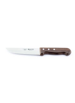 Buy Japanese kitchen knife, wood handle, size 6 in Saudi Arabia