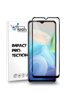 Buy 5D Tempered Glass Screen protector For Vivo Y55 5G 6.58 Inch Clear/Black in Saudi Arabia