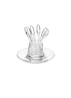 Buy Clear acrylic date fork holder in Saudi Arabia