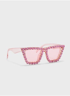 Buy Rhinestone Cateye Sunglasses in Saudi Arabia