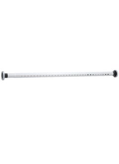 Buy Adjustable Shower Curtain Rods  Room Divider Never Rust Adjustable Spring Rods for Window Bathroom Balcony Storeroom Laundry Non-slip No Drilling Easy to Install White ( 110 - 160 CM  Diameter 32mm) in Saudi Arabia