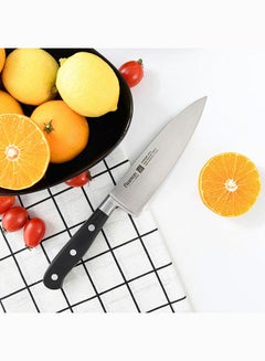 اشتري Kitakami Chef`S Stainless Steel Knife 6 Inch Modern Stainless Steel Professional Razor-Sharp Chef'S Knife For Kitchen L 27x4 X H 3cm Silver في الامارات