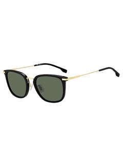 Buy Men's UV Protection Square Sunglasses - Boss 1287/F/Sk Blk Gold 56 - Lens Size 56 Mm in Saudi Arabia