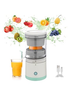 Buy Electric Citrus Juicer, Hands-Free Portable USB Charging Powerful Electric Cordless Fruit Juicer, Multifunctional 1-Button Easy Press Lemon Orange Squeezer Machine for Kitchen in UAE