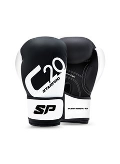 اشتري Starpro | C20 Boxing Gloves for Strong Punches and Fast KOs | Boxing Gloves Women & Men, Gents & Ladies Boxing Gloves, 10oz Boxing Gloves, 12oz Boxing Gloves في الامارات