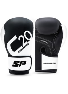 اشتري Starpro | C20 Boxing Gloves for Strong Punches and Fast KOs | Boxing Gloves Women & Men, Gents & Ladies Boxing Gloves, 10oz Boxing Gloves, 12oz Boxing Gloves في الامارات