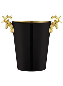 اشتري Ice Bucket 2 Liter Black / Gold في الامارات