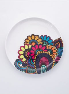 Buy Bright Designs Melamine Side Plate
Set of 6 (D 22cm)  Paisley in Egypt