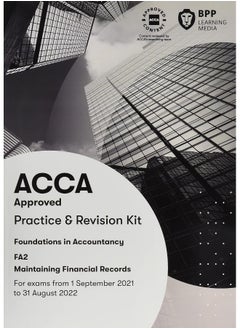 اشتري FIA Maintaining Financial Records FA2: Practice and Revision Kit في الامارات