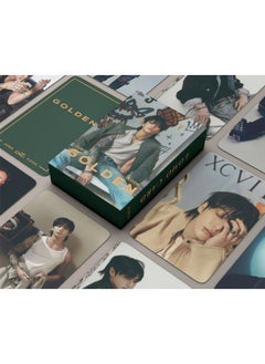 Buy 55-Piece BTS JungKook 2023 New Album GOLDEN Lomo Card in Saudi Arabia