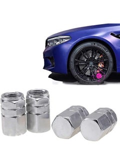 Buy 4 Pieces Universal Fit Cars Trucks Motorcycles SUV's Bikes Wheel Tyre Valves in UAE