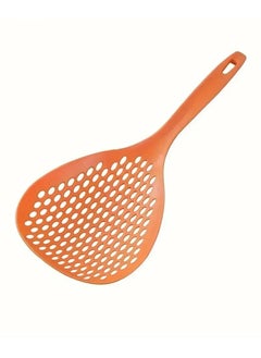 Buy Plastic Colander Spoon orange in Saudi Arabia