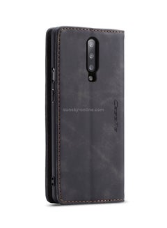 Buy CaseMe Oneplus 7 Pro Case Wallet, for Oneplus 7 Pro Wallet Case Book Folding Flip Folio Case with Magnetic Kickstand Card Slots Protective Cover - Black in Egypt