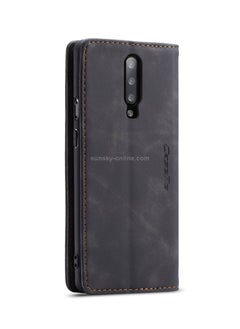 Buy CaseMe Oneplus 7 Pro Case Wallet, for Oneplus 7 Pro Wallet Case Book Folding Flip Folio Case with Magnetic Kickstand Card Slots Protective Cover - Black in Egypt