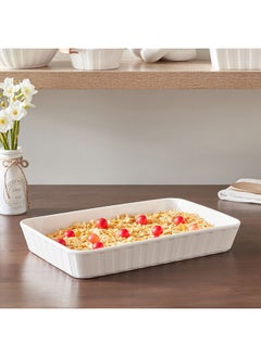 Buy Supreme Rectangular Dish 35.5 x 5.5 x 23 cm in Saudi Arabia