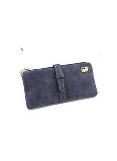 Buy Women's wallet with large capacity, with one zipper, elegant design, excellent quality - imported in Egypt