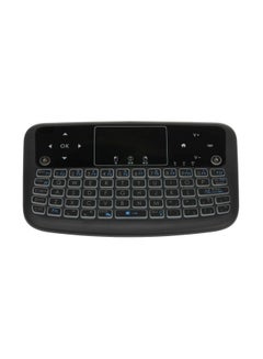 Buy Wireless Touchpad Keyboard Black in Saudi Arabia