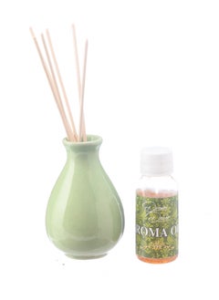 اشتري Calming Exotic Scents Reed Diffuser Green في الامارات