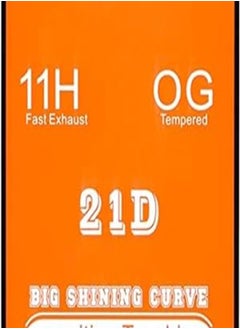 Buy Dragon High Quality Glass Screen Protector With Black Frame For Xiaomi Redmi Note 9 - Transparent in Egypt