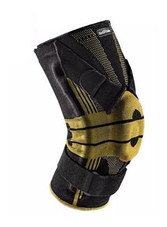 Buy HJ K01 Wing Professional External Stabilized Patella Knee Brace Yellow/Xl in UAE