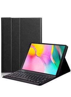 Buy Samsung Galaxy Tab S6 Lite 10.4" Smart Case 2020 SM-P610 SM-P615 Magnetic Detachable Wireless Keyboard Cover With Pen Holder Black in UAE