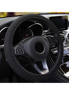 Buy Car Steering Wheel Cover Breathable Anti Slip Elastic Stretch Steering Wheel Cover Steering Wheel Universal 36 To 38 CM Fit Most of Cars in Saudi Arabia