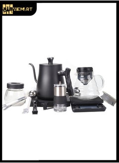 Buy V60 Coffee Drip Set Drip Set, 8 Piece Specialty Coffee Set Professional Coffee Maker Tools Barista Drip Coffee Set (8 Pieces) in Saudi Arabia