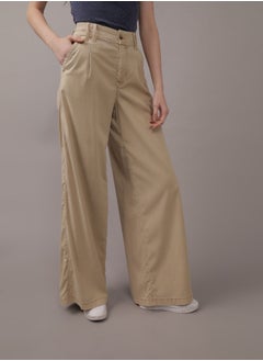 Buy AE Stretch Super High-Waisted Baggy Wide-Leg Trouser in Egypt